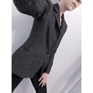 [Emporio Armani] Vintage Wool Blazer Silk Lining